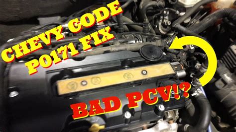 p0171 chevy cruze|chevy cruze code p0171 fix.